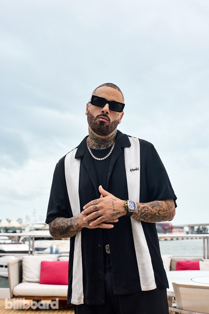 Nicky Jam photographed August 23, 2024 in Miami.