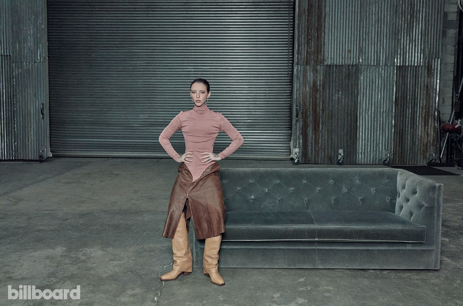 Young Miko photographed August 29, 2024 at Seret Studios in Brooklyn.