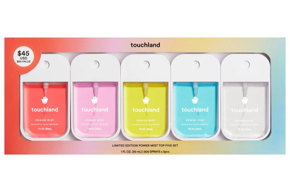 Power Mist Hydrating Hand Sanitizer Set: Keep Hands Clean On the Go