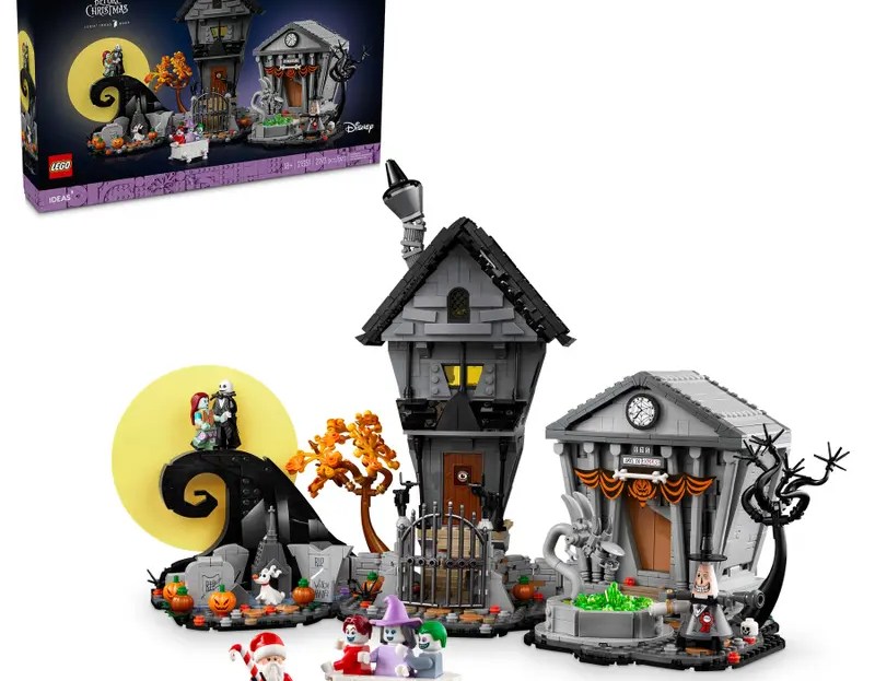 lego set of nightmare before christmas