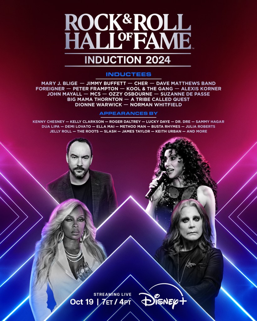 2024 Rock & Roll Hall of Fame Induction