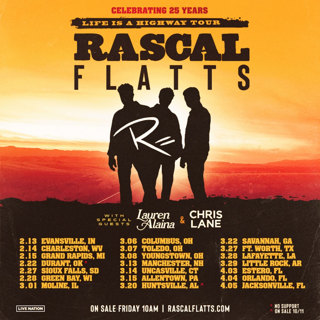 Rascal Flatts, Tour