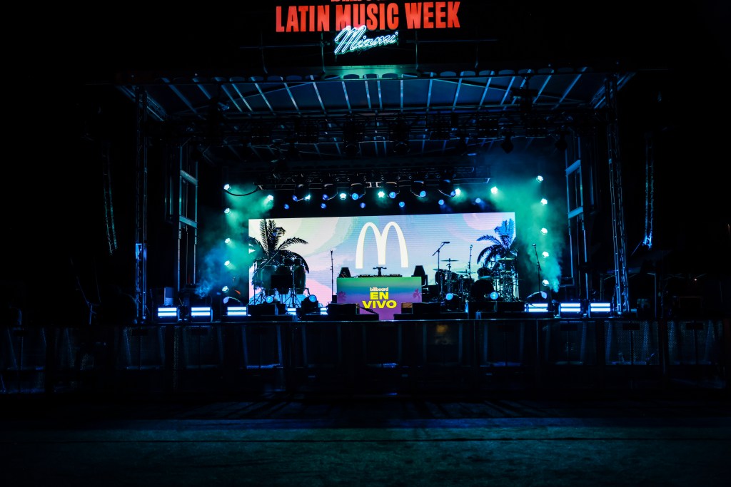 McDonald's kicked off Billboard Latin Week's En Vivo night with the Big Mac Bash