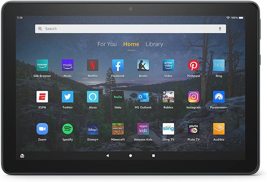 black tablet