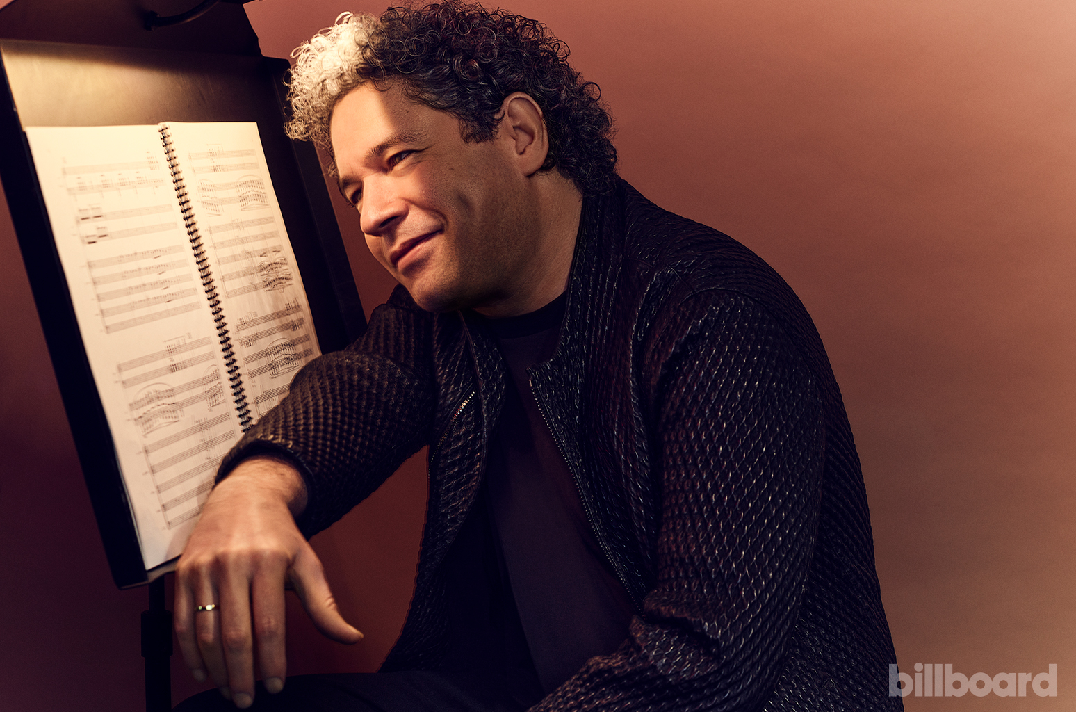 Gustavo Dudamel photographed September 3, 2024 at the Hollywood Bowl in Los Angeles.