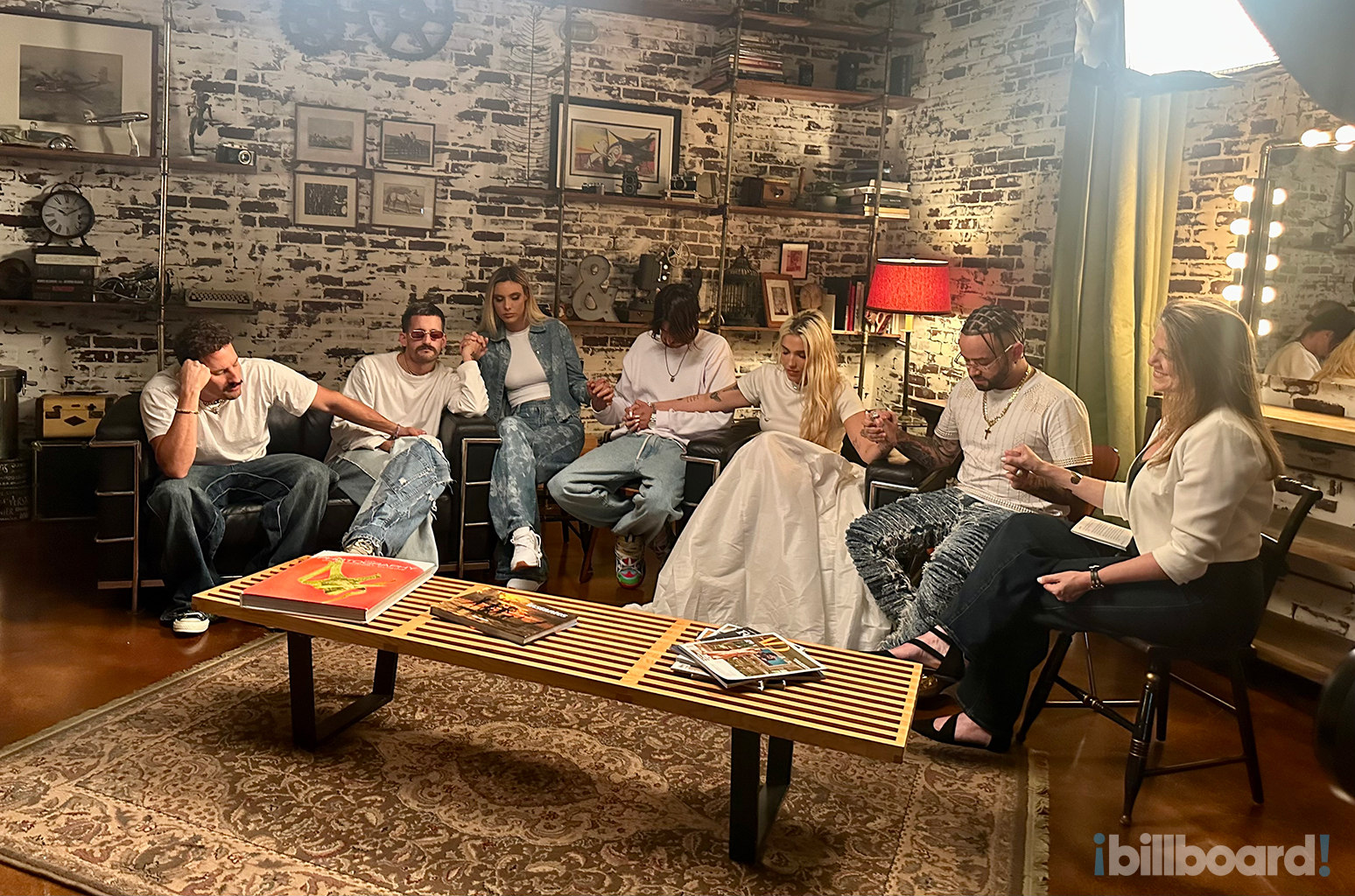 Venezuela Cover Shoot, Billboard Español, Lele Pons, Ricky Montaner, Nacho, Elena Rose, Danny Ocean and Mau Montaner