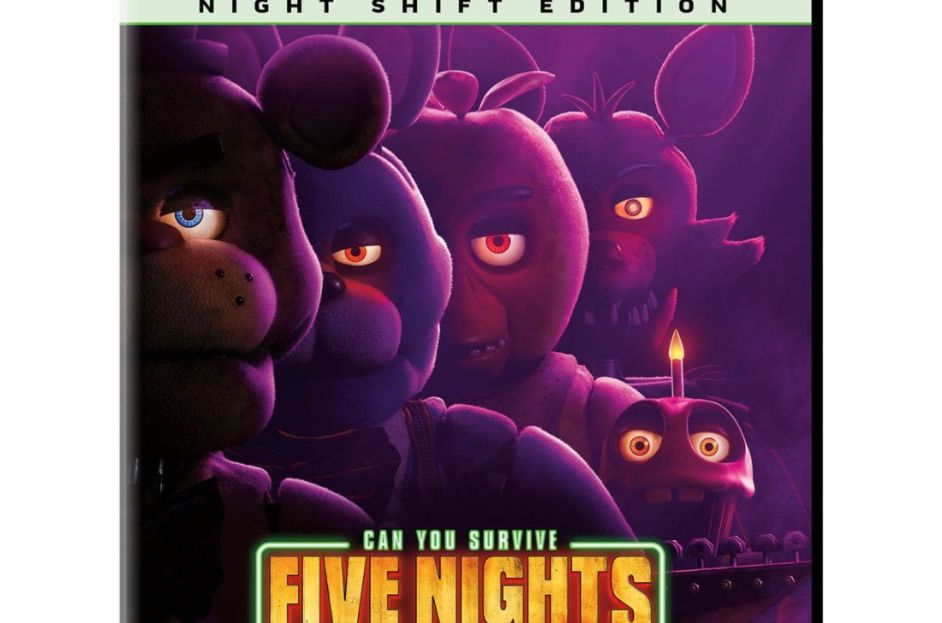 dvd cover of 'five nights at freddys'