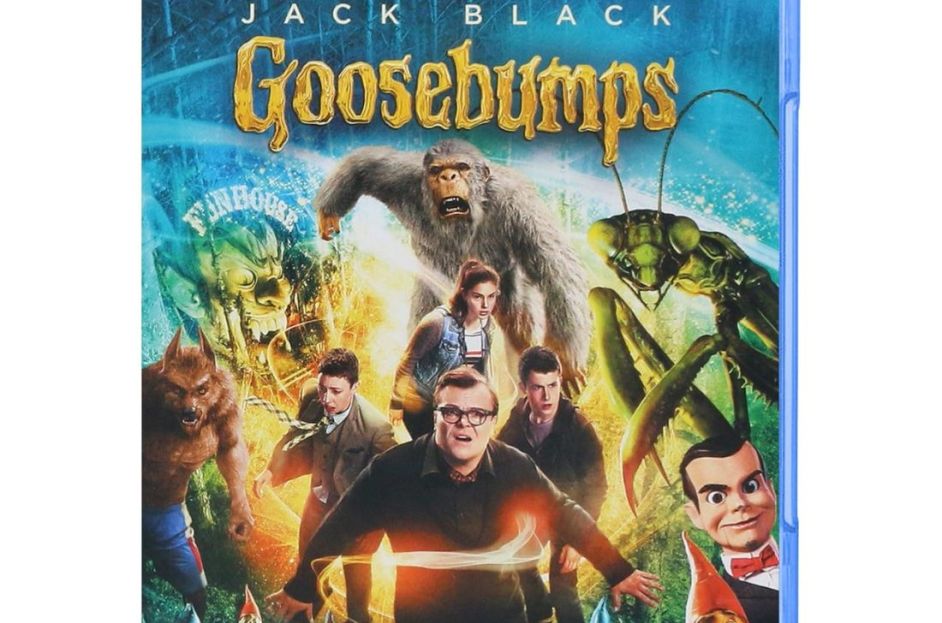 dvd cover with jack black and monsters