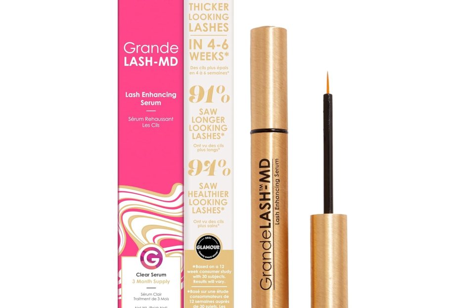 gold tube of grande cosmetics lash serum