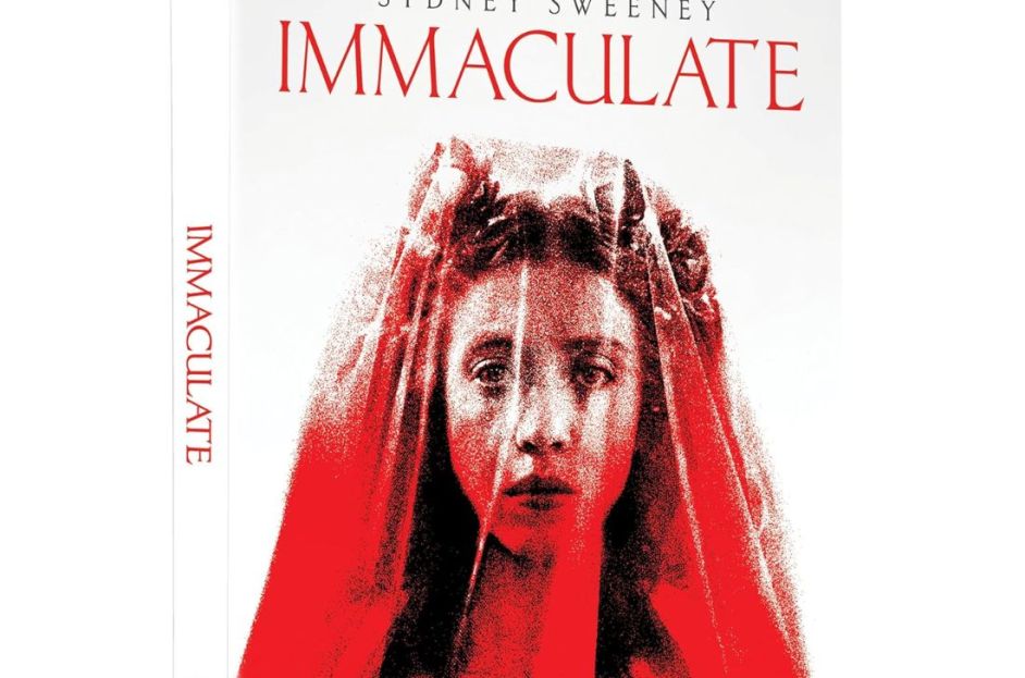 white and red dvd cover with sydney sweeney