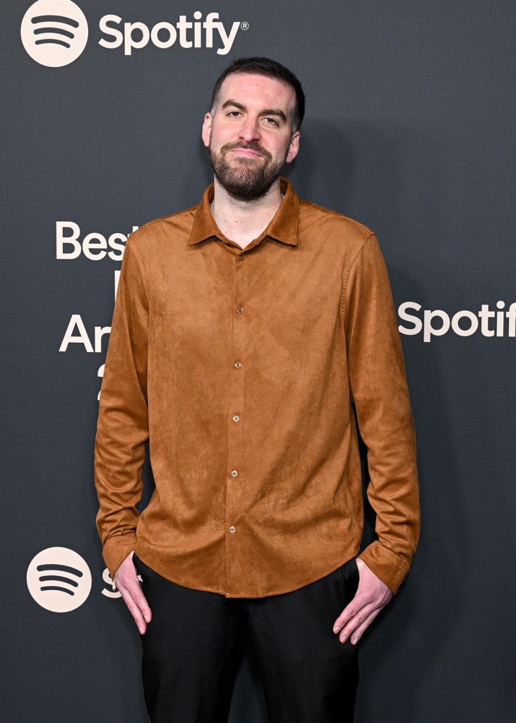 Sean Momberger at the Spotify Best New Artist Party held at Paramount Studios on February 1, 2024 in Los Angeles, California.
