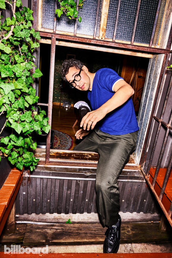 Jack Antonoff photographed September 10, 2024 at Electric Lady Studios in New York.