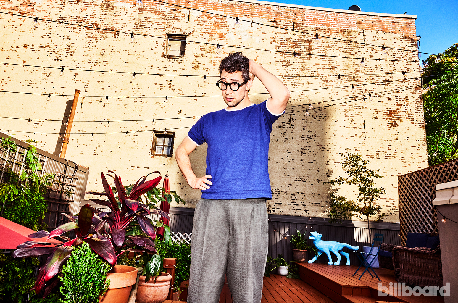 Jack Antonoff photographed September 10, 2024 at Electric Lady Studios in New York.