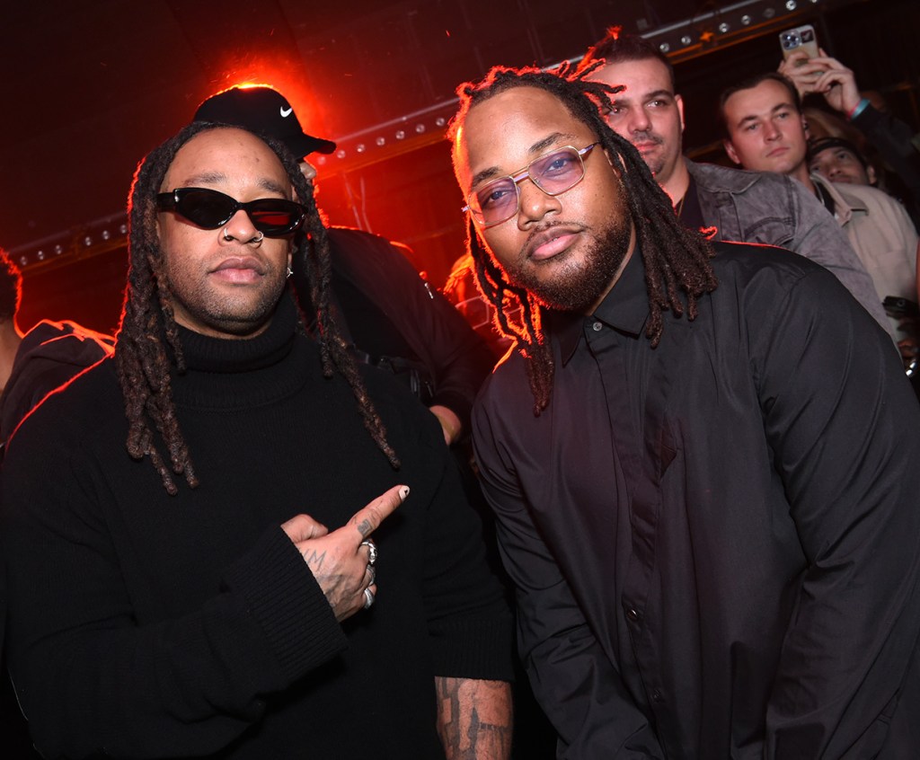 Ty Dolla $ign and Leon Thomas III attend Affinity Nightlife presents