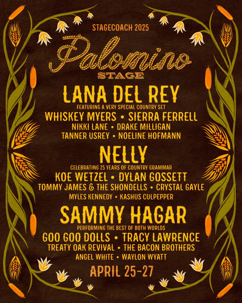 Palomino Lineup Poster