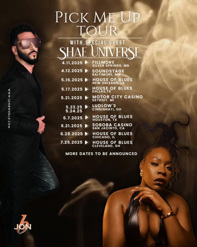 Jon B, Pick Me Up Tour