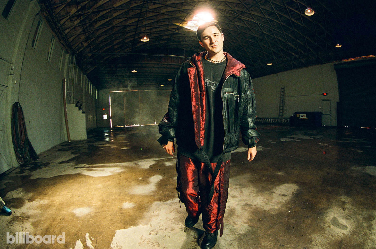 John Summit photographed February 4, 2025 at Riverset Studios in Miami.