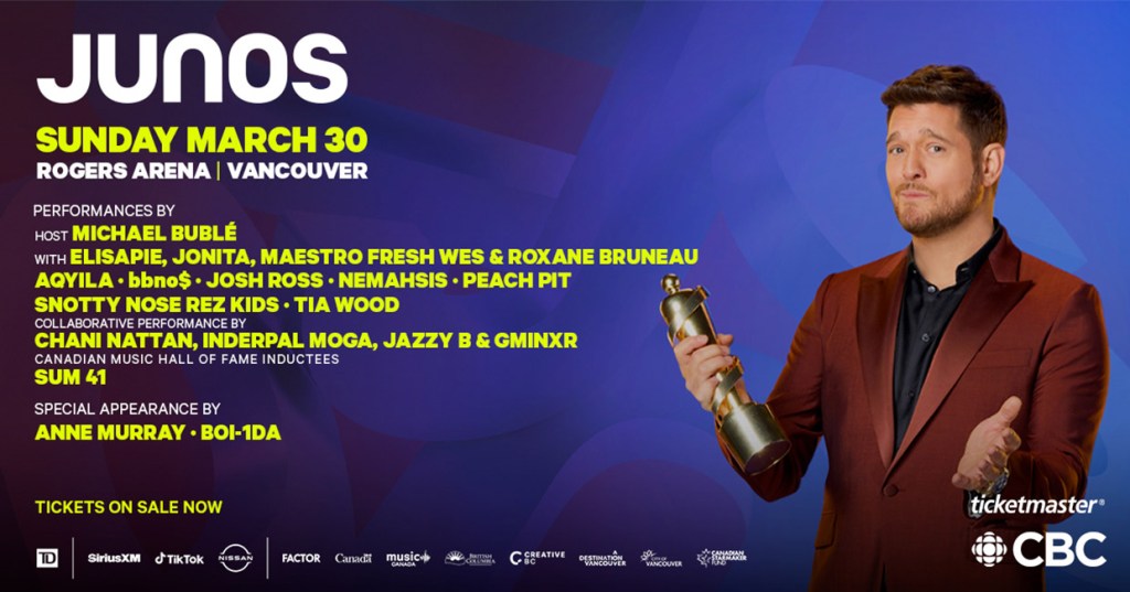 Juno Awards, Junos, Michael Bublé