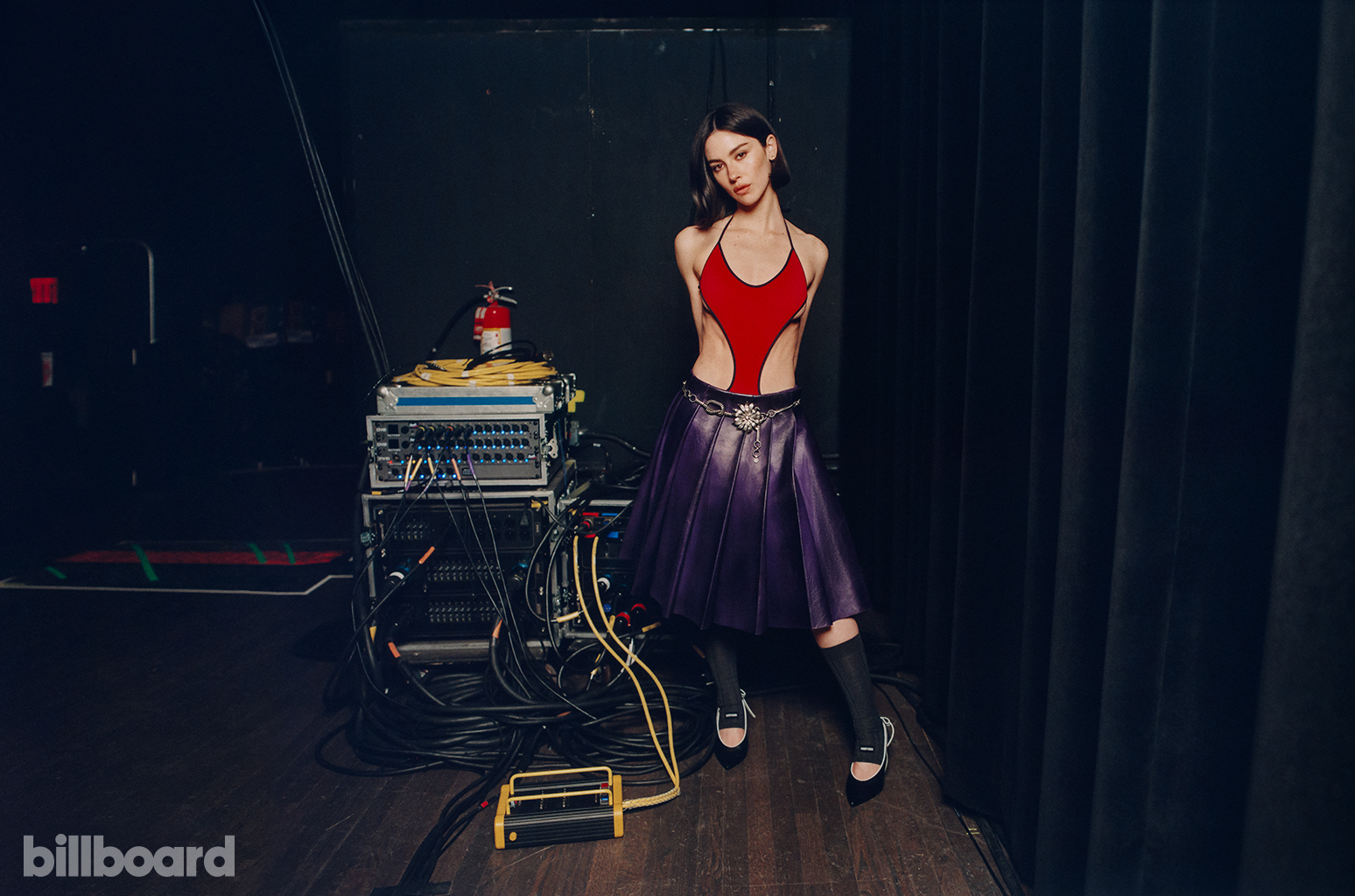 Gracie Abrams photographed on March 20, 2025 at the Brooklyn Paramount.