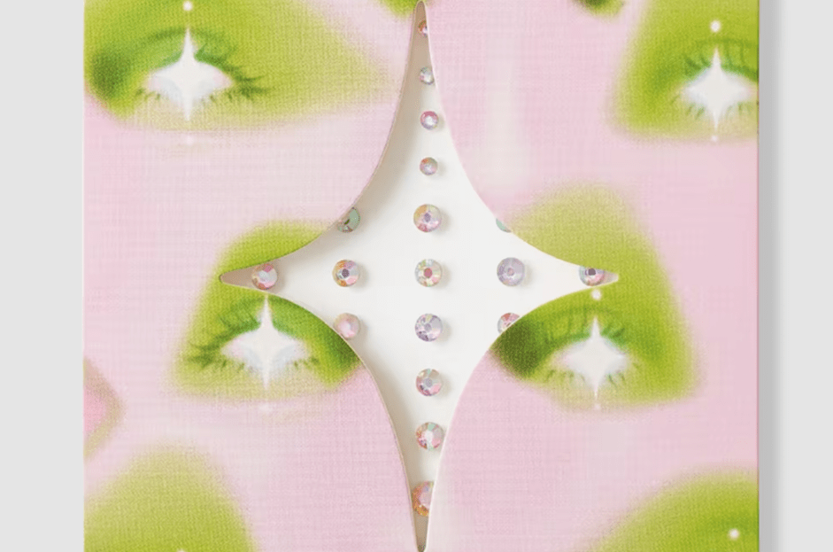 Half Magic Iridescent Sparkle Self-Adhesive Face Gems