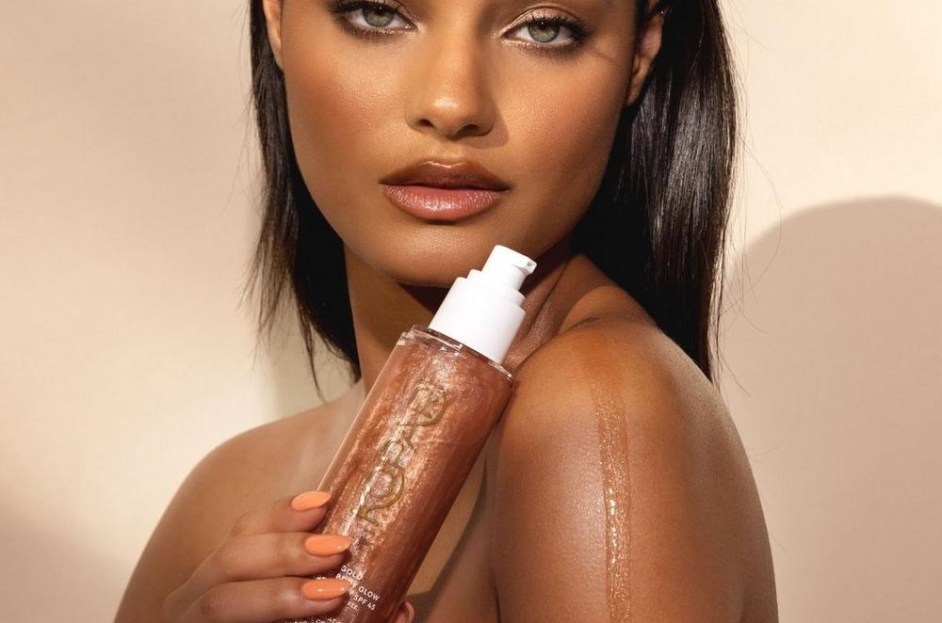 Kopari Rose Gold Sun Shield Body Glow Gel SPF 45