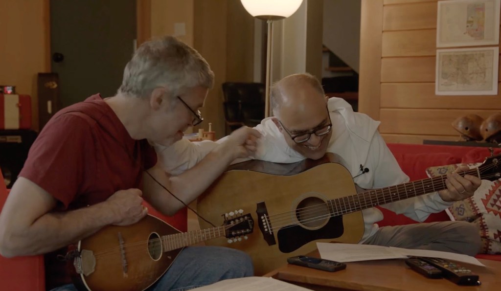 Erik Della Penna and David Yazbek