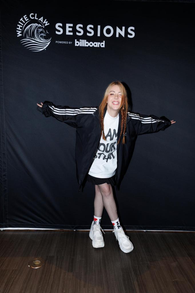 Alison Wonderland warms up for her White Claw Sessions performance powered by Billboard