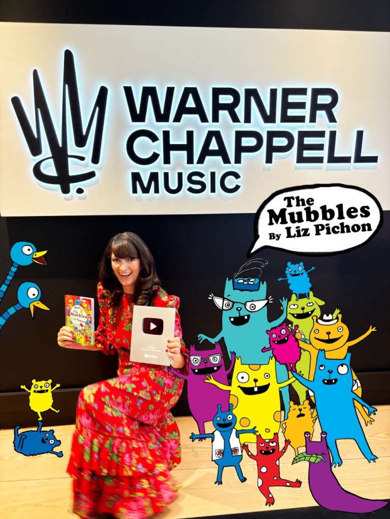 Liz Pichon, author of The Mubbles