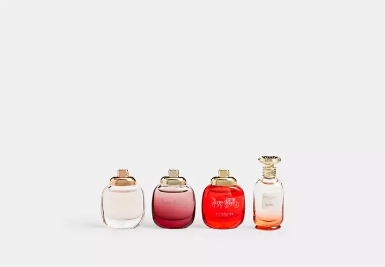 Coach Eau De Parfum 4 Piece Mini Gift Set