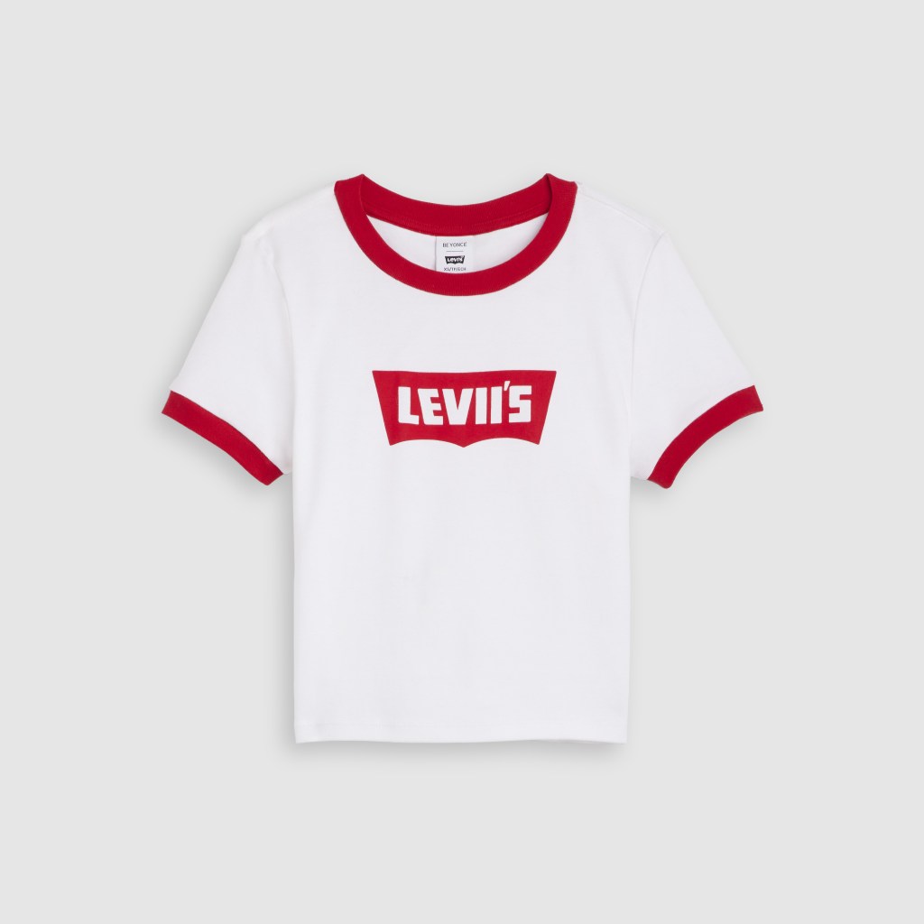 Beyoncé, Levi's, cotton, t-shirt, women's, men's, collaboration