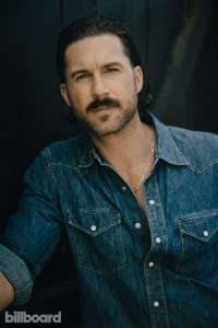 Riley Green photographed April 9, 2025 at Duck Blind in Nashville.