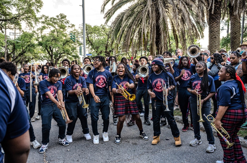 Trombone Shorty Foundation at Shorty Fest in New Orleans.