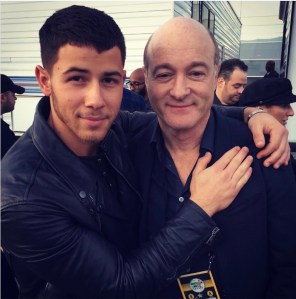 Nick Jonas and David Massey