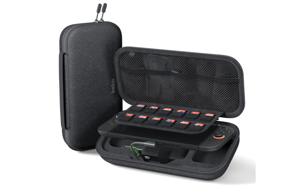 Shop Belkin's New Nintendo Switch 2 On The Go Charging Case On Amazon