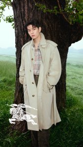 Seungmin for Burberry