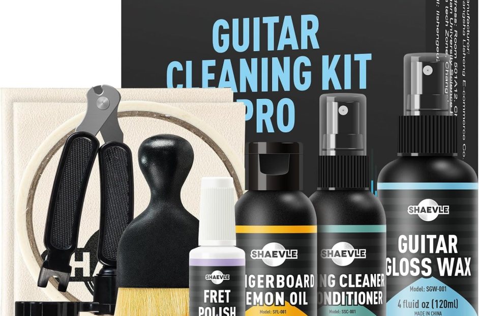 How to clean your guitar with these products