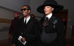 A$AP Rocky and Rihanna attend the 2025 Met Gala Celebrating "Superfine: Tailoring Black Style" at Metropolitan Museum of Art on May 05, 2025 in New York City.  (Photo by Kevin Mazur/MG25/Getty Images for The Met Museum/Vogue)