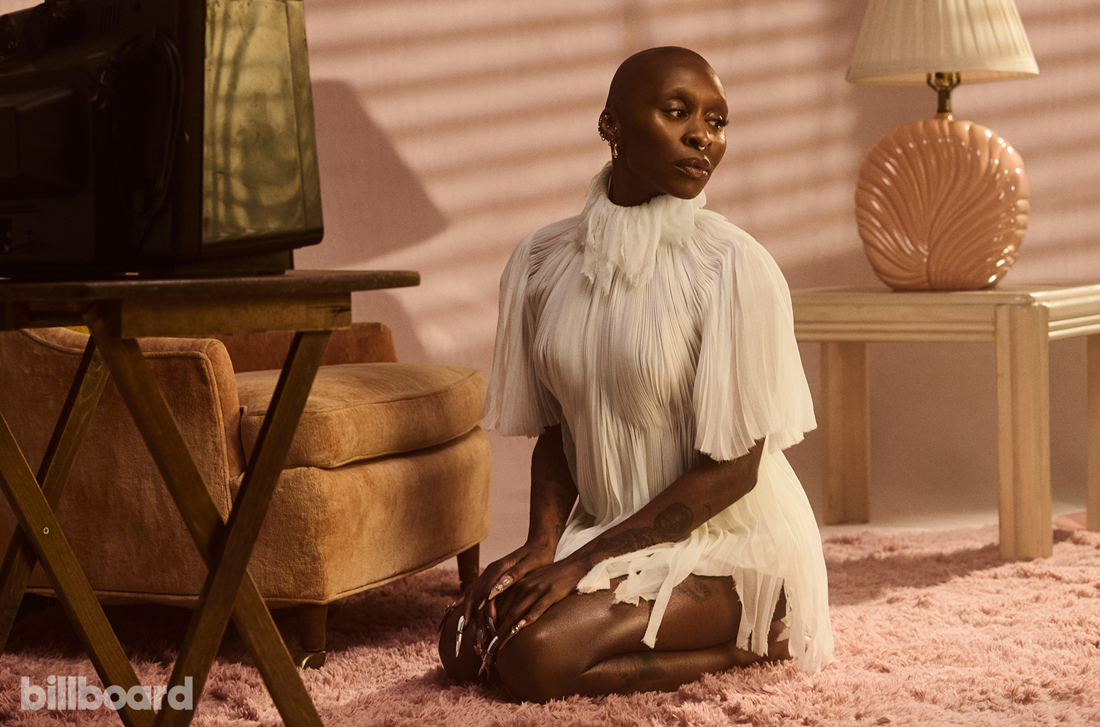 Cynthia Erivo photographed April 21, 2025 at Milk Studios in Los Angeles.