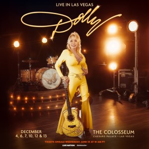 Dolly Parton Live in Las Vegas Poster
