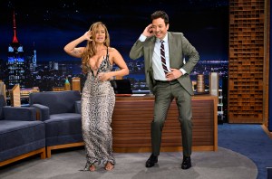 Karol G on 'The Tonight Show Starring Jimmy Fallon' on Thursday, June 26, 2025.