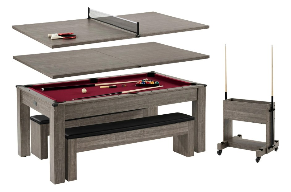 This Dining Table Converts to a Pool Table & Tennis Table: Where to Buy