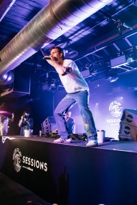 Loud Luxury's Andrew Fedyk gets the crowd riled up at White Claw Sessions Powered by Billboard