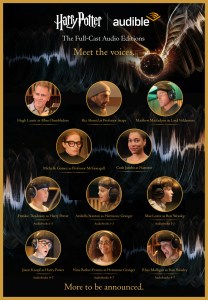 Audible cast of "Harry Potter: The Full-Cast Audio Editions." 