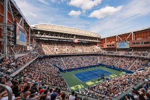 A general view of Louis Armstrong Stadium during the 2023 US Open, Wednesday, Aug. 30, 2023 in New York, NY.