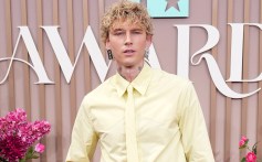 Machine Gun Kelly attends the 2025 BET Awards at Peacock Theater on June 09, 2025 in Los Angeles, California.