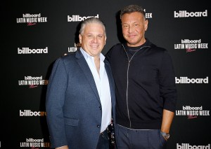 Nelson Albareda, Walter Kolm at the Billboard Latin Music Week 2025 Advisory Dinner on September 18, 2025 in Miami, Florida.