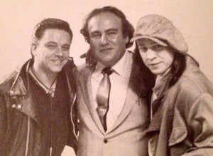Jimmie Vaughan, Clifford Antone and Stevie Ray Vaughan