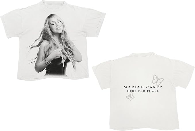 Mariah Carey 'Here for It All' Album Merch: Buy T-Shirts, Hoodie, Hats