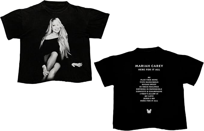 Mariah Carey 'Here for It All' Album Merch: Buy T-Shirts, Hoodie, Hats