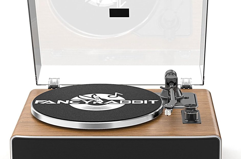 amazon record Player with Speakers